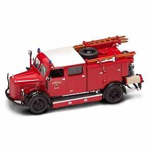 Модель пожарного автомобиля Mercedes Benz TLF-50, образца 1950 года, масштаб 1/43 (Yat Ming, 43013_md) Модель пожарного автомобиля Mercedes Benz TLF-50, образца 1950 года, масштаб 1/43 (Yat Ming, 43013_md)